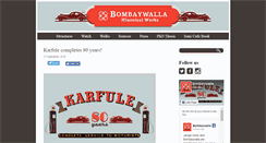 Desktop Screenshot of bombaywalla.org