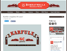 Tablet Screenshot of bombaywalla.org
